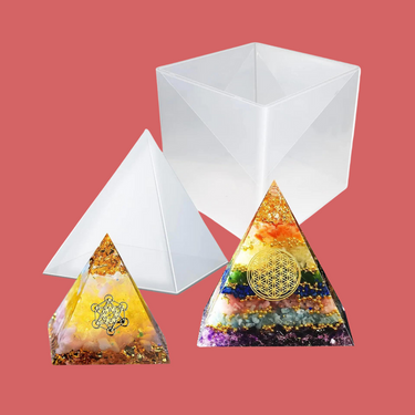 Siliconen mal piramide 18,5 x 15,5 cm