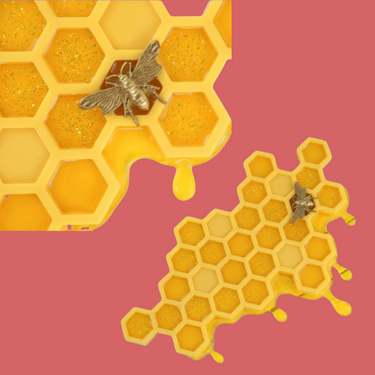 Siliconen mal honeycomb